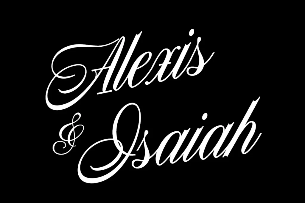 custom wedding monogram gobo rental phoenix